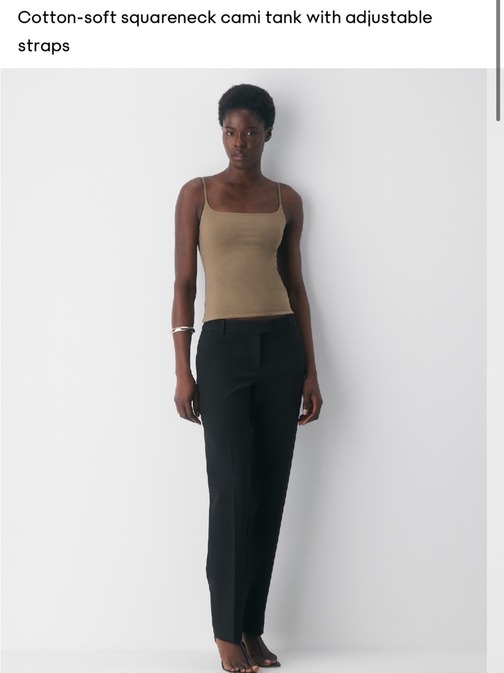 Aritzia casual contour tank. Hip length